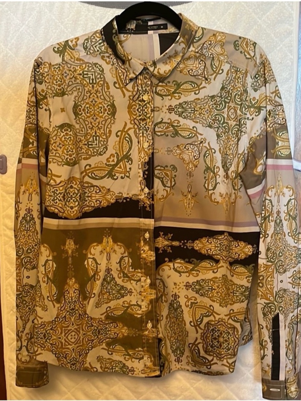 Etro Classic Vintage Paisley Print Button-Down Shirt